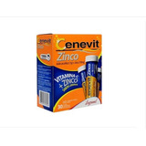 Cenevit Zinco 1g 10mg Laranja 30 Comprimidos Efervescentes