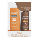 Cenoura Bronze Kit Protetor Solar Fps 30 110ml óleo 110ml