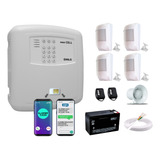 Central Alarme Residencial C Discadora Chip Celular Gsm R