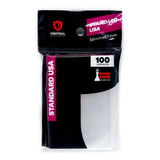 Central Board Game 100 Sleeves Formato Padrão Usa 56 X 87m