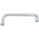 Central Brass Tubo SU 363 LA Com Bico De 25 4 Cm 10 Com Aerador Cromado