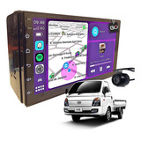 Central Multimdia Mp10 Carplay Moldura Câmera Suporte