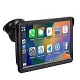 Central Multimidia 7 Universal Carplay Android Auto Bluetooth Touch Screen Navegação GPS