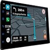 Central Multimídia Android 7pol Roadstar CarPlay AndroidAuto Rádio FM Espelha Full Touch GPS BT 32-2 GB Wi-Fi- RS815BR
