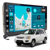 Central Multimídia Carplay Android Auto Sem Fio Rádio 7 PoLG