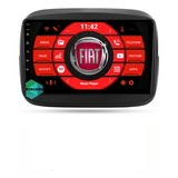 Central Multimídia Fiat Mobi Gps Waze Espelhamento Carplay