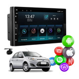 Central Multimidia Fiesta Sedan 2012 Gps Android Wi fi Cam