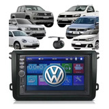 Central Multimidia Mp5 G7 G8 2 Din Vw Moldura Câmera Ré