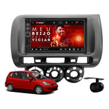 Central Multimidia Mp5 Slim Honda Fit 2004 2005 2006