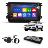 Central Multimídia Tiguan Mp5 Moldura Câmera Tv