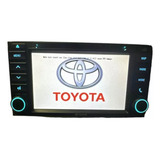 Central Multimídia Toyota Etios Am Fm Dvd Usb Bt Tv Full Hd Cor Preto