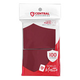 Central Shield Matte Framboesa 100 Sleeves
