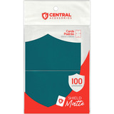 Central Shield Matte Petróleo 100 Sleeves