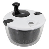 Centrifuga De Salada Secador De Verduras 4 8 Litros Weck Cor Branco