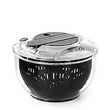 Centrífuga E Secadora De Saladas Fast Dry Transparente Preto 5 Litros