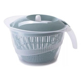 Centrífuga Salada Secador De Saladas Manual Grande 4 Litros