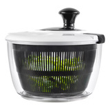 Centrífuga Seca Salada Travas Secador Folhas Alfaces Verduras Manual Completo Prático