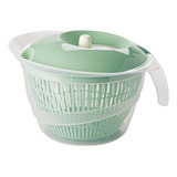 Centrífuga Secador De Salada Verduras Manual Grande 4 Litros