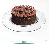 Centro De Mesa Giratório De Vidro Prato Decorativo Bailarina 30cm