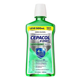 Cepacol Expert Menta Flúor Sem Álcool Com 500ml