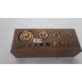 Cepo Caixa De Pesos Antigos Em Bronze only Wood717 