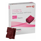 Cera Colorqube 8870 8880 Xerox Original Magenta 6 Unidades