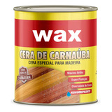 Cera De Carnaúba Em Pasta Para Madeira Incolor 900ml
