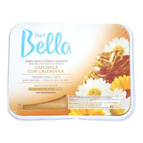 Cera Depilatória Barra Camomila E Calêndula Depil Bella 1kg
