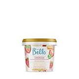 Cera Depilatória Cremosa Para Micro Ondas Merengue De Morango Depil Bella 100g