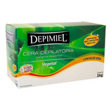 Cera Depilatoria Depimiel Vegetal Aloe Vera 1kg