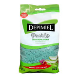 Cera Depilatória Depimiel Vegetal Aloe Vera Espanhol 500g