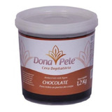 Cera Depilatória Dona Pele Chocolate Hidrossolúvel