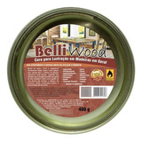 Cera Em Pasta Carnaúba 400g W w Belli Wood Lustrar Madeiras