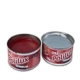 Cera Em Pasta Para Móveis De Madeira Polilux 400gr Vermelha