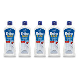Cera Liquida Limpadora Para Pisos Casa Brilho 750ml 5 Un 