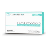 Cera Ortodontica C 50 Bastões Proteção Para Aparelho Lysanda