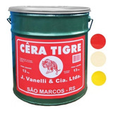 Cera Pasta Inglesa Tigre Balde 13kg