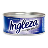 Cera Pasta Ingleza Incolor Carnaúba 400g Mármore Piso Móveis