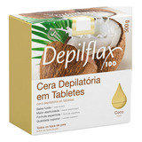 Cera Quente Depilatória Coco Barra Hidrata Depilflax 500g
