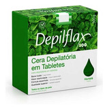 Cera Quente Depilatória Elástica Depilflax Hortelã 500g