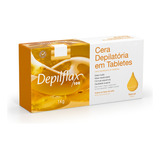 Cera Quente Depilatória Natural Barra Hidrata Depilflax 1kg