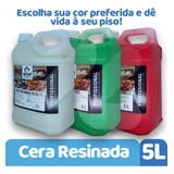 Cera Resinada Pisos Madeira Ardósia Laminado 5 Litros