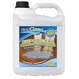 Cera Revitalizadora UHS Para Piso De Madeira 5 Litros Liquida Incolor Auto Brilho AAntiderrapante