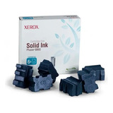 Cera Xerox Phaser 8860 Cyan Azul 108r00817