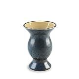 Ceraflame Cuia De Cerâmica 300ml Lisa S Relevo C Platina Azul Orgânico