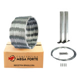 Cerca Concertina 45cm 05 Metros Kit Completo Cod 77