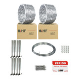 Cerca Concertina Inox Com 30 Cm Para 40 Metros