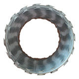 Cerca Concertina Ouriço 10 Metros 30cm Kit Instalação