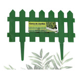 Cerca Decorativa Jardim Cerquinha Plástico Kit 3 Faz 1 21mt