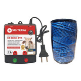 Cerca Eletrica Rural Kit Eletrificador Cr 38km Fio 500 Mt